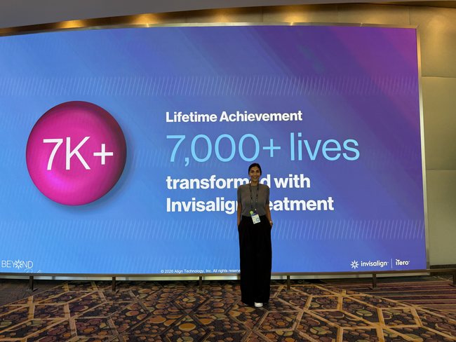 Dr. Bita Moalej at the 2026 Invisalign Ortho Summit