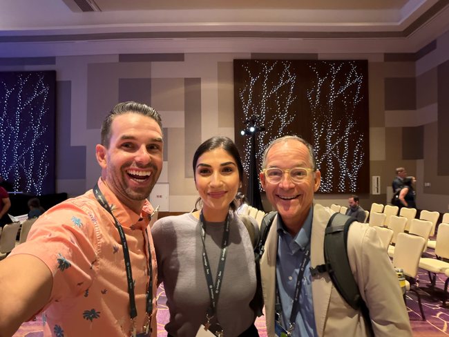 Dr. Bita Moalej with fellow orthodontists at the 2026 Invisalign Ortho Summit
